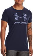 Under Armour Women's Sportstyle Graphic Short Sleeve Navy XS