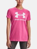 Under Armour Women's Sportstyle Graphic Short Sleeve Pink XS