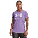 Under Armour Women's Sportstyle Graphic Short Sleeve Pink XS