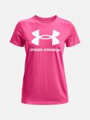 Under Armour Women's Sportstyle Graphic Short Sleeve Pink XS