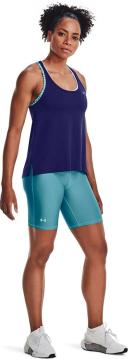 Under Armour Women's HeatGear Bike Shorts Blue LG