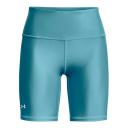 Under Armour Women's HeatGear Bike Shorts Blue LG