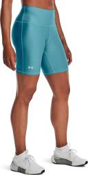 Under Armour Women's HeatGear Bike Shorts Blue LG