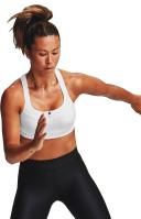 Under Armour Women's Armour High Crossback Zip Sports Bra Black 36DD