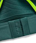 Under Armour Women's Infinity High Crossover Sports Bra Green LG