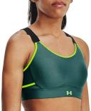 Under Armour Women's Infinity High Crossover Sports Bra Green XL