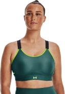 Under Armour Women's Infinity High Crossover Sports Bra Green XL