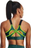Under Armour Women's Infinity High Crossover Sports Bra Green XL