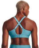 Under Armour Women's Infinity Mid Covered Sports Bra Blue XL
