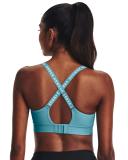 Under Armour Women's Infinity Mid Covered Sports Bra Blue XL
