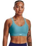 Under Armour Women's Infinity Mid Covered Sports Bra Blue XL