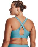 Under Armour Women's Infinity Mid Covered Sports Bra Blue XL