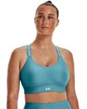Under Armour Women's Infinity Mid Covered Sports Bra Blue XL