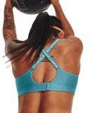 Under Armour Women's Infinity Mid Covered Sports Bra Blue XL