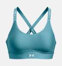 Under Armour Womens Infinity Mid Covered Sports Bra Blue XXL @ Rebel Active