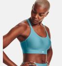 Under Armour Womens Infinity Mid Covered Sports Bra Blue XXL @ Rebel Active