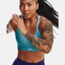 Under Armour Womens Infinity Mid Covered Sports Bra Blue XXL @ Rebel Active