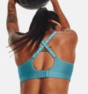 Under Armour Womens Infinity Mid Covered Sports Bra Blue XXL @ Rebel Active