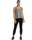 Under Armour Womens Knockout Mesh Back Tank Grey XXL @ Rebel Active