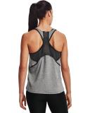 Under Armour Womens Knockout Mesh Back Tank Grey XXL @ Rebel Active