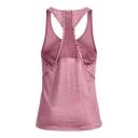 Under Armour Womens Knockout Mesh Back Tank Pink L