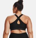 Under Armour Womens Mid Crossback Sports Bra Black 3x
