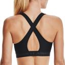 Under Armour Womens Mid Crossback Sports Bra Black 3x