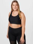 Under Armour Womens Mid Crossback Sports Bra Black 3x