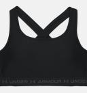 Under Armour Womens Mid Crossback Sports Bra Black 3x