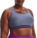 Under Armour Womens Mid Crossback Sports Bra Black 3x