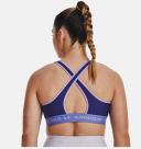 Under Armour Crossback Mid Sports Bra, Size 12, Blue