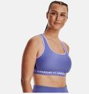 Under Armour Crossback Mid Sports Bra, Size 12, Blue