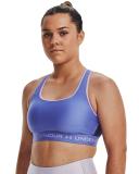 Under Armour Women's Crossback Mid Sports Bra Blue SM