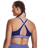 Under Armour Women's Crossback Mid Sports Bra Blue SM