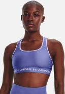 Under Armour Women's Crossback Mid Sports Bra Blue SM
