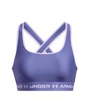 Under Armour Women's Crossback Mid Sports Bra Blue XL