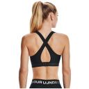 Under Armour Womens Mid Crossback Sports Bra Pink S @ Rebel Active