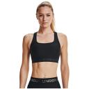 Under Armour Womens Mid Crossback Sports Bra Pink S @ Rebel Active