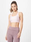 Under Armour Womens Mid Crossback Sports Bra Pink XS @ Rebel Active