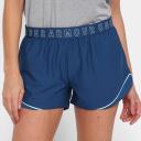 Under Armour Womens Play Up 3.0 Mesh Shorts Teal L