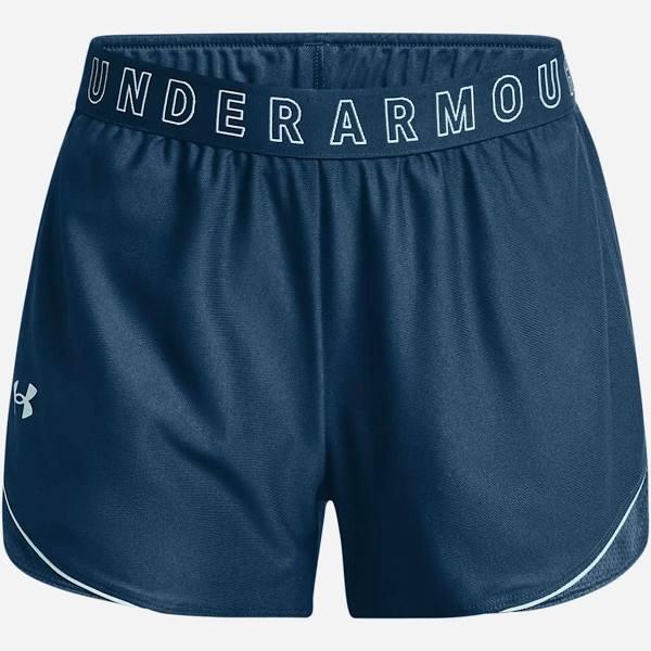 Under Armour Womens Play Up 3.0 Mesh Shorts Teal XXL