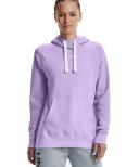 Under Armour Women's Rival Fleece HB Hoodie Black XXL