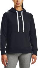 Under Armour Women's Rival Fleece HB Hoodie Black XXL
