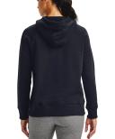 Under Armour Women's Rival Fleece HB Hoodie Black XXL