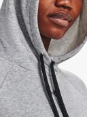Under Armour Women's Rival Fleece HB Hoodie Gray XXL