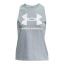 Under Armour Womens Sportstyle Graphic Muscle Tank Blue XXL @ Rebel Active