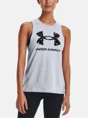 Under Armour Womens Sportstyle Graphic Muscle Tank Grey XL