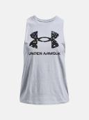 Under Armour Womens Sportstyle Graphic Muscle Tank Grey XL