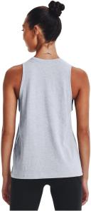 Under Armour Womens Sportstyle Graphic Muscle Tank Grey XS