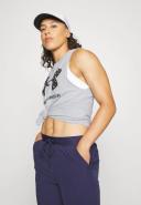Under Armour Womens Sportstyle Graphic Muscle Tank Grey XS